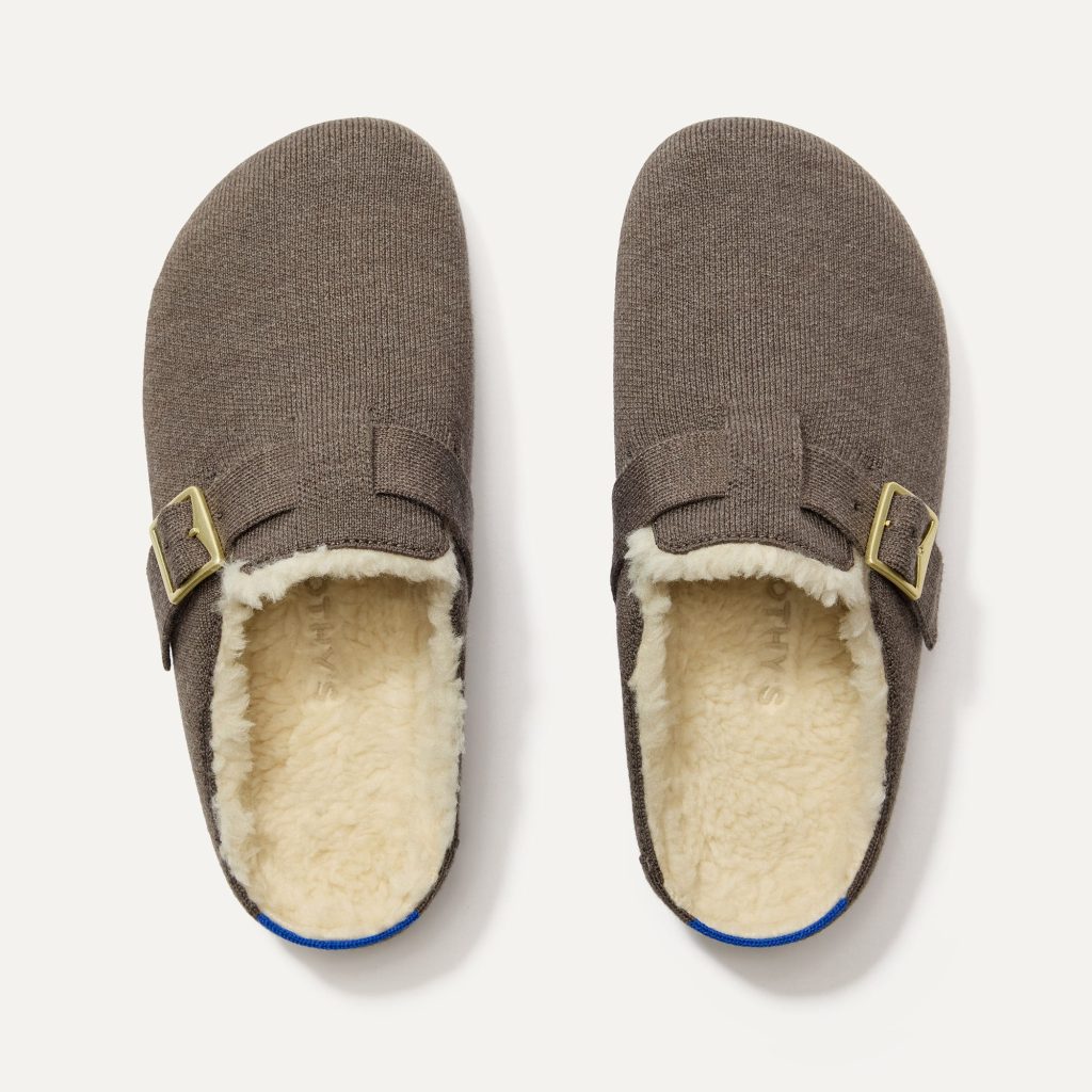 The Cozy Buckle Clog - Porcini